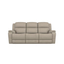 La-Z-Boy Dorian Power Reclining Sofa w/ Headrest & Lumbar - Dove IMAGE 2