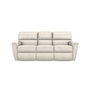 La-Z-Boy Ava Power Reclining Sofa w/ Headrest & Lumbar - Ivory IMAGE 2