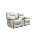 La-Z-Boy James Power Reclining Loveseat w/ Headrest, Lumbar & Console - Dove IMAGE 1