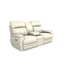  La-Z-Boy Talladega Power Reclining Loveseat w/ Headrest & Console - Ivory IMAGE 1