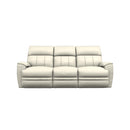  La-Z-Boy Talladega Power Reclining Sofa w/ Headrest - Ivory IMAGE 2