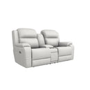 La-Z-Boy Dorian Power Reclining Loveseat w/ Headrest & Console - Dove IMAGE 1