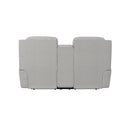 La-Z-Boy Dorian Power Reclining Loveseat w/ Headrest & Console - Dove IMAGE 4