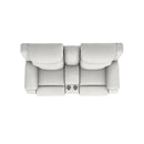 La-Z-Boy Dorian Power Reclining Loveseat w/ Headrest & Console - Dove IMAGE 5