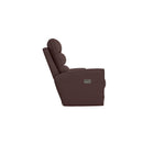 La-Z-Boy Liam Power Wall Reclining Loveseat w/ Headrest & Console - Burgundy IMAGE 3