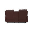 La-Z-Boy Liam Power Wall Reclining Loveseat w/ Headrest & Console - Burgundy IMAGE 4