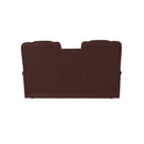La-Z-Boy Pinnacle Power Wall Reclining Loveseat w/ Headrest & Console - Burgundy IMAGE 4