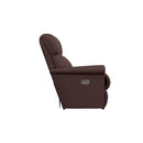 La-Z-Boy Pinnacle Power Reclining Loveseat w/ Headrest - Burgundy IMAGE 3