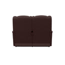 La-Z-Boy Pinnacle Power Reclining Loveseat w/ Headrest - Burgundy IMAGE 4