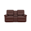La-Z-Boy Jay Power Reclining Loveseat w/ Headrest, Lumbar & Console - Burgundy IMAGE 2