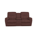 La-Z-Boy Morrison Power Reclining Loveseat w/ Headrest, Lumbar & Console - Burgundy IMAGE 2