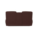 La-Z-Boy Morrison Power Reclining Loveseat w/ Headrest, Lumbar & Console - Burgundy IMAGE 4