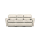La-Z-Boy Ava Power Reclining Sofa w/ Headrest - Ivory IMAGE 2