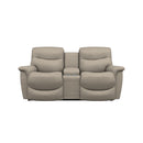 La-Z-Boy James Power Reclining Loveseat w/ Headrest & Console - Dove IMAGE 2