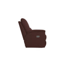 La-Z-Boy Brooks Power Reclining Sofa w/ Console Headrest & Lumbar - Burgundy IMAGE 3