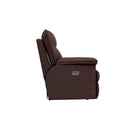 La-Z-Boy Jay Power Reclining Loveseat w/ Headrest & Lumbar - Burgundy IMAGE 3