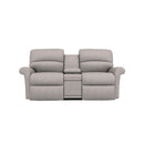 La-Z-Boy Robin Power Reclining Loveseat w/ Headrest & Console - Smoke IMAGE 2