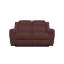 La-Z-Boy Joel Power Reclining Loveseat w/ Headrest & Lumbar - Burgundy IMAGE 2