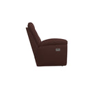La-Z-Boy Joel Power Reclining Loveseat w/ Headrest & Lumbar - Burgundy IMAGE 3
