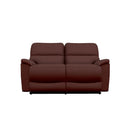 La-Z-Boy Brooks Power Reclining Loveseat w/ Headrest & Lumbar - Burgundy IMAGE 2