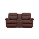La-Z-Boy Jay Power Reclining Loveseat w/ Headrest & Console - Burgundy IMAGE 2
