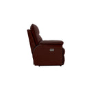 La-Z-Boy Jay Power Reclining Loveseat w/ Headrest & Console - Burgundy IMAGE 3