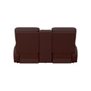 La-Z-Boy Jay Power Reclining Loveseat w/ Headrest & Console - Burgundy IMAGE 4