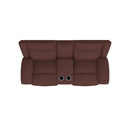 La-Z-Boy Joel Power Reclining Loveseat w/ Headrest & Console - Burgundy IMAGE 5
