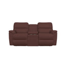 La-Z-Boy Jay Power Reclining Sofa w/ Headrest - Burgundy IMAGE 2