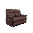 La-Z-Boy Jay Power Reclining Loveseat w/ Headrest - Burgundy IMAGE 1