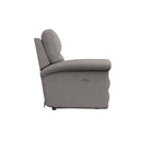 La-Z-Boy Robin Power Reclining Chair and A Half w/ Headrest & Lumbar - Smoke IMAGE 3