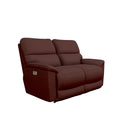 La-Z-Boy Brooks Power Reclining Loveseat w/ Headrest - Burgundy IMAGE 1
