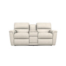 La-Z-Boy Ava Reclining Loveseat w/ Console - Ivory IMAGE 2