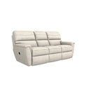 La-Z-Boy Ava Reclining Sofa - Ivory IMAGE 1