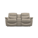 La-Z-Boy James Reclining Loveseat w/ Console - Dove IMAGE 2
