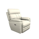 La-Z-Boy Talladega Power Rocking Recliner w/ Headrest & Lumbar - Ivory IMAGE 1