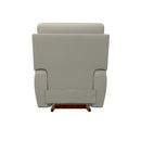 La-Z-Boy Talladega Power Rocking Recliner w/ Headrest & Lumbar - Ivory IMAGE 4