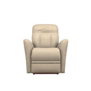 La-Z-Boy Ezra Power Rocking Recliner w/ Headrest & Lumbar - Cream IMAGE 2