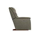La-Z-Boy Rosewood Power Rocking Recliner w/ Headrest & Lumbar - Charcoal IMAGE 3