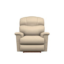 La-Z-Boy Lancer Power Rocking Recliner w/ Headrest & Lumbar - Cream IMAGE 2