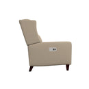 La-Z-Boy Dante High Leg Power Recliner w/ Headrest - Cream IMAGE 3