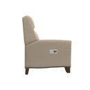 La-Z-Boy Rheeves High Leg Power Recliner w/ Headrest - Cream IMAGE 3