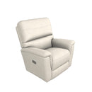 La-Z-Boy Ava Power Rocking Recliner w/ Headrest & Lumbar - Ivory IMAGE 1