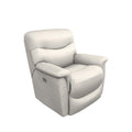La-Z-Boy James Power Rocking Recliner w/ Headrest & Lumbar - Oyster IMAGE 1