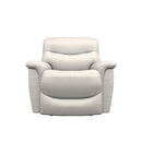 La-Z-Boy James Power Rocking Recliner w/ Headrest & Lumbar - Oyster IMAGE 2