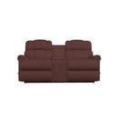 La-Z-Boy Pinnacle Wall Reclining Loveseat w/ Console - Burgundy IMAGE 2