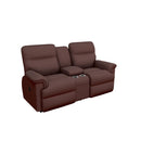 La-Z-Boy Jay Reclining Loveseat w/ Console - Burgundy IMAGE 1