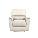 La-Z-Boy Ava Power Rocking Recliner w/ Headrest - Ivory IMAGE 2