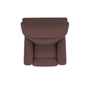 La-Z-Boy Brooks Power Rocking Recliner w/ Headrest & Lumbar - Burgundy IMAGE 5
