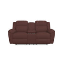 La-Z-Boy Joel Reclining Loveseat w/ Console - Burgundy IMAGE 2